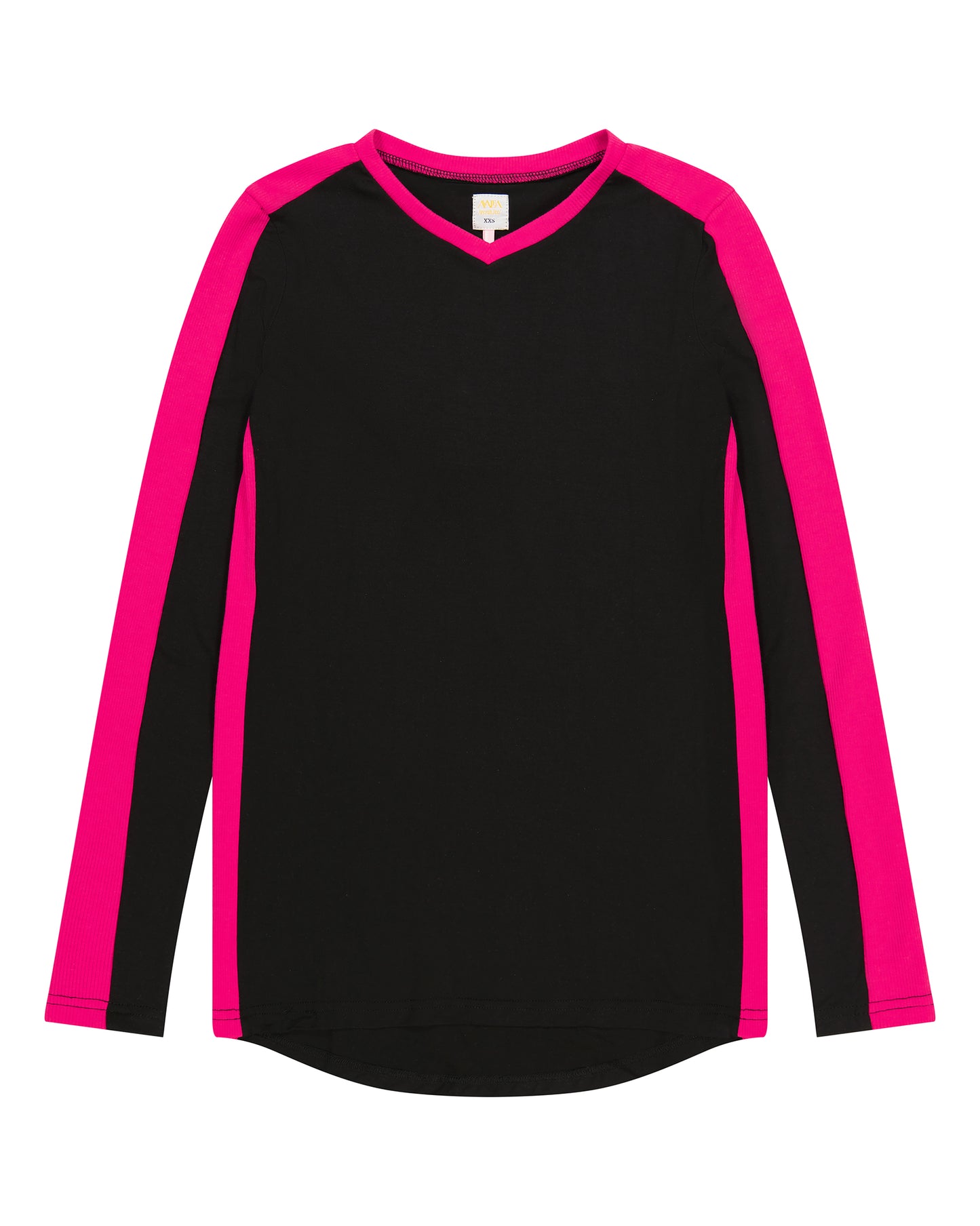 Contrast pop V tee
