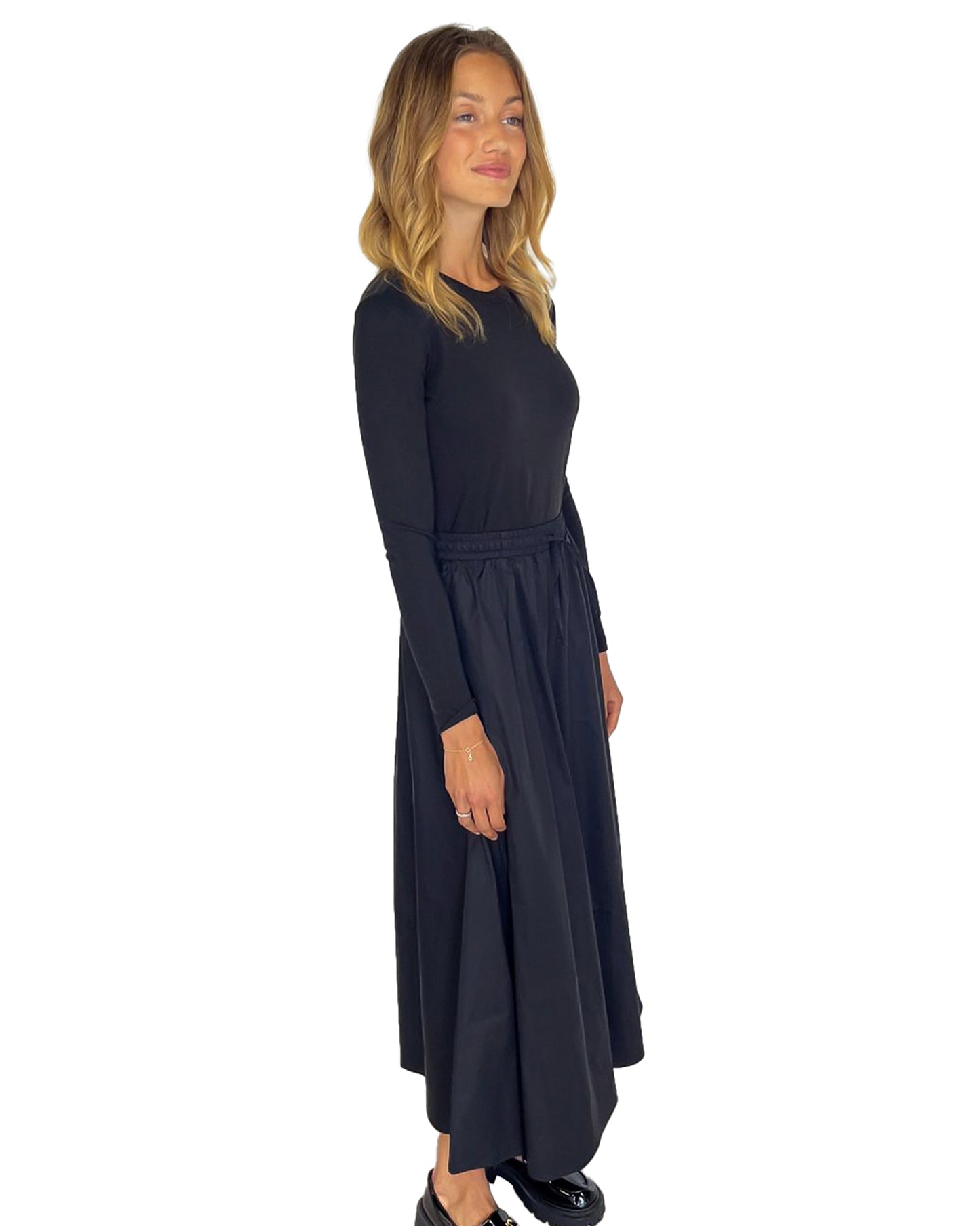 Cotton Maxi Skirt