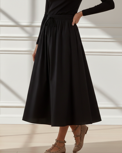 Cotton Maxi Skirt