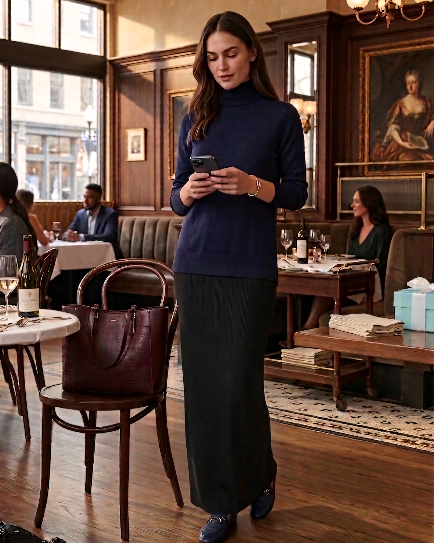 Maxi Pencil skirt