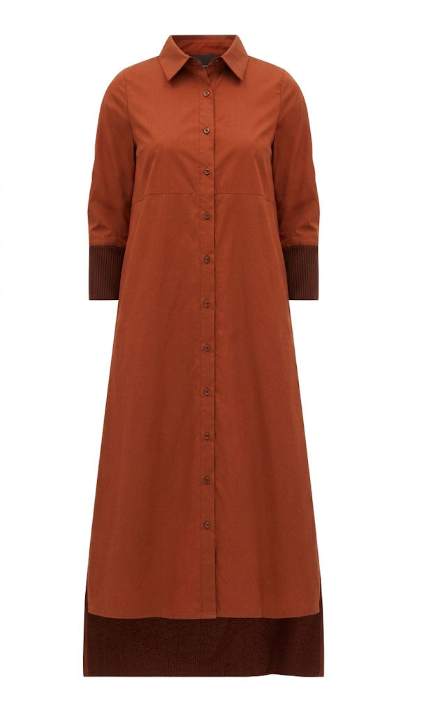 Oversized Blouse Dress
