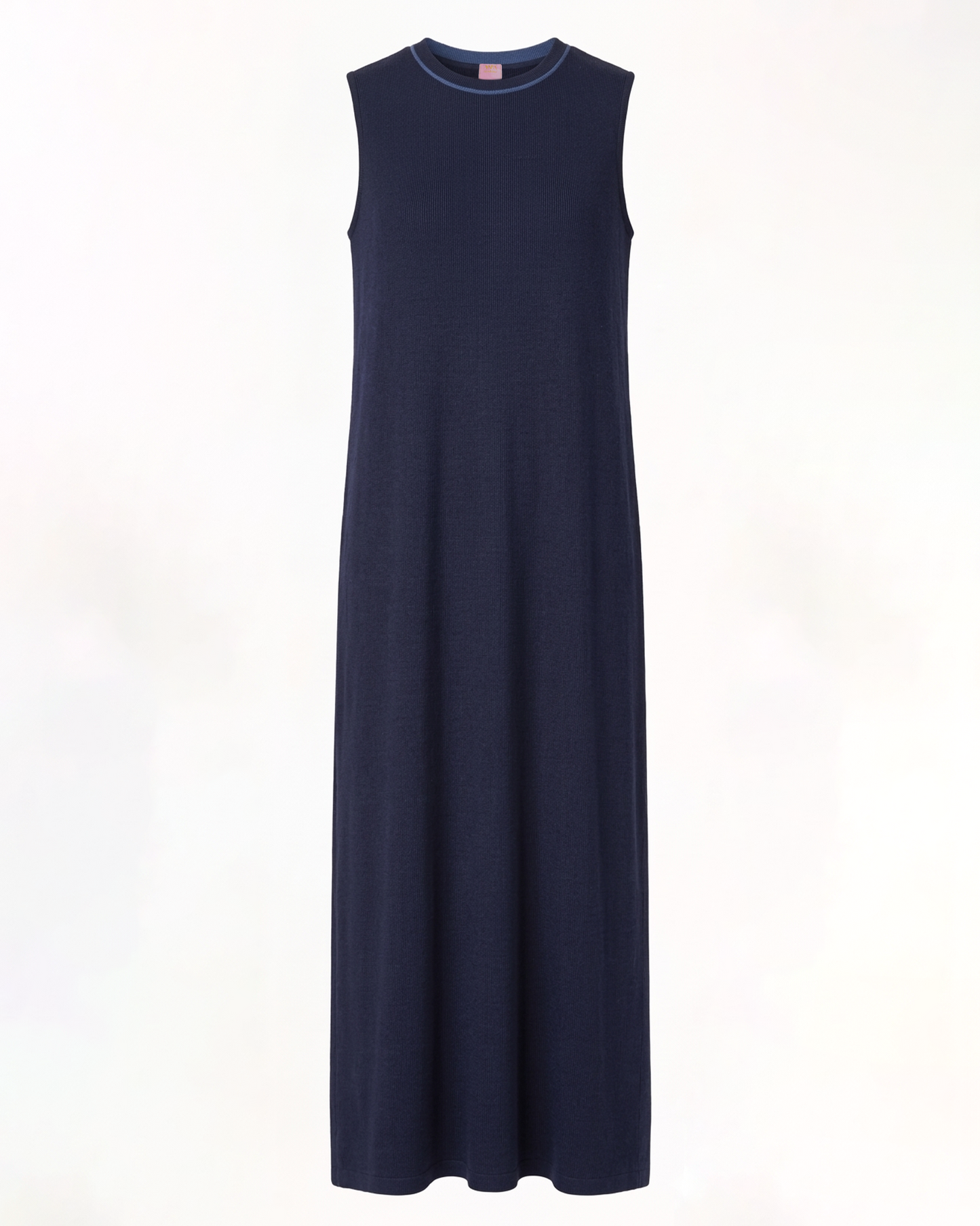 Piping Sleeveless Maxi Dress Set