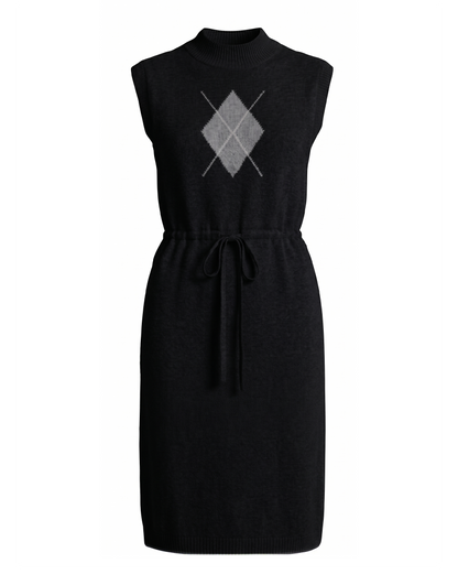 Pull Dress and Long Cardigan Duo