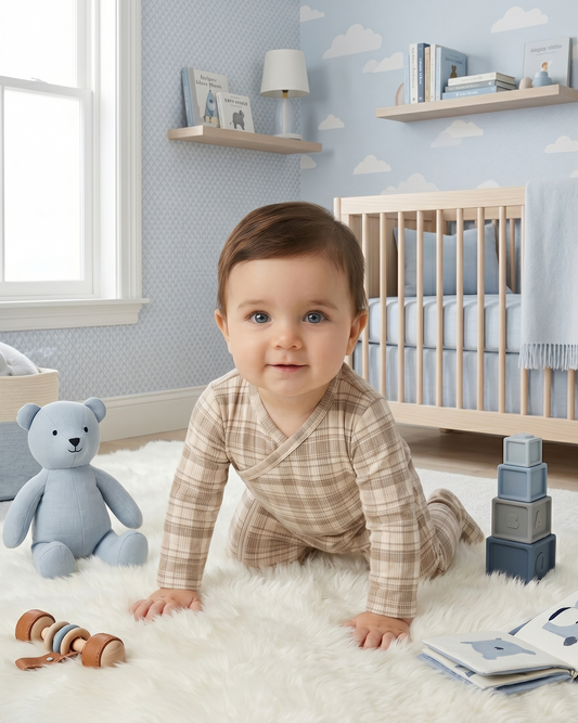 The Bedtime Bestie Baby Layette and Blanket