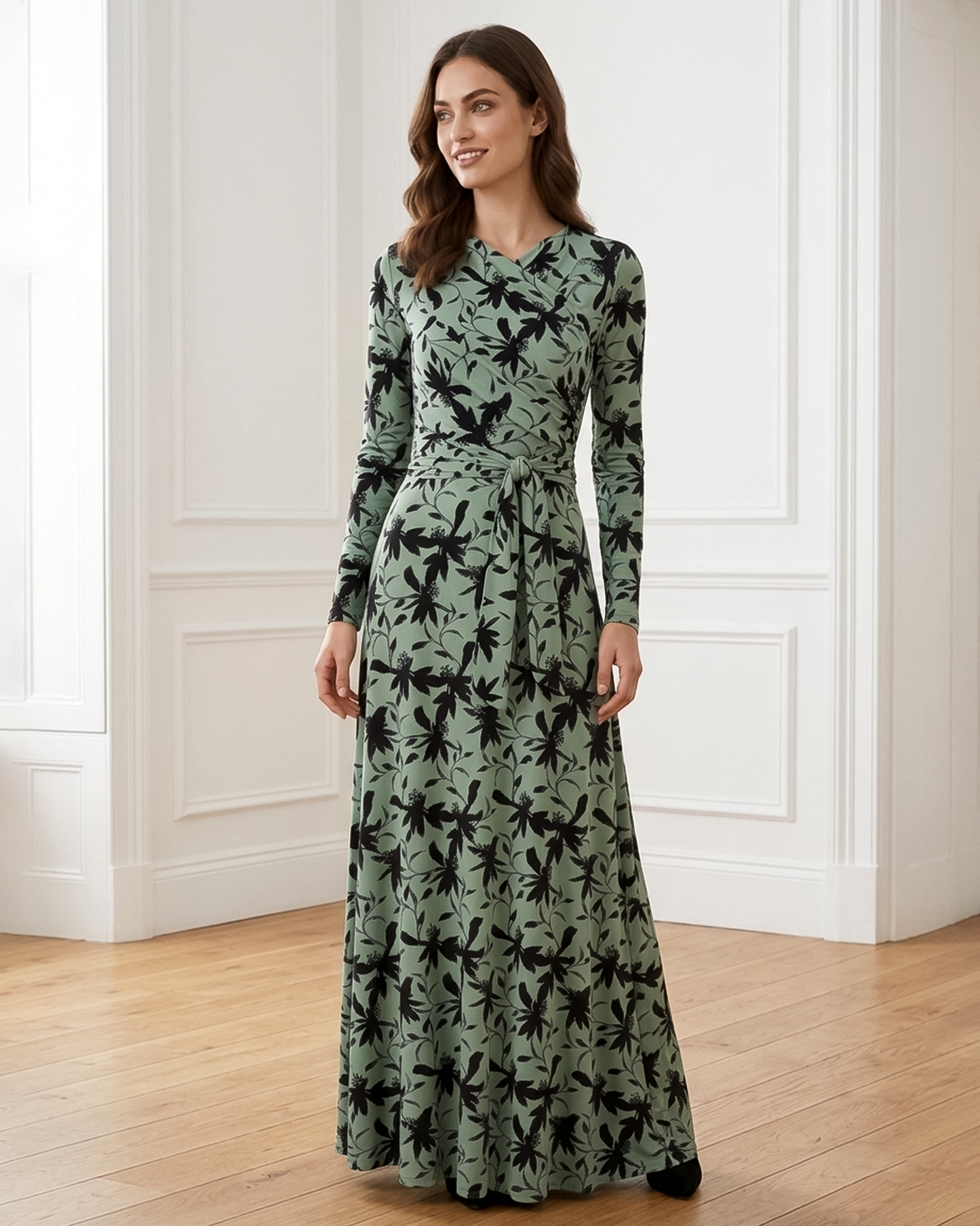 Wrap Maxi Dress Summer 26